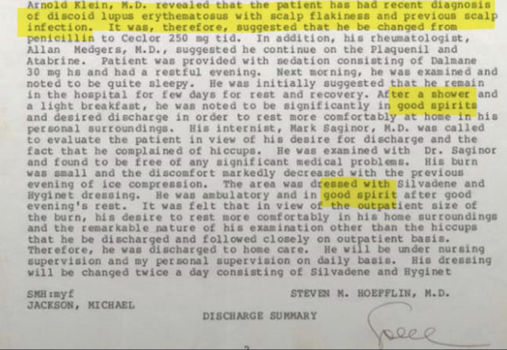 myapriest's tweet photo. lupus isn’t BOLDY listed on an autopsy, that’s very common. but the autopsy shows the structural damage and issues of his type of lupus. 2. michael also took plaquenil, which a type of medication for LUPUS.. he didn’t take that shit for fun. 3. he was diagnosed in early 1980s. https://t.co/jFF5naUY7D