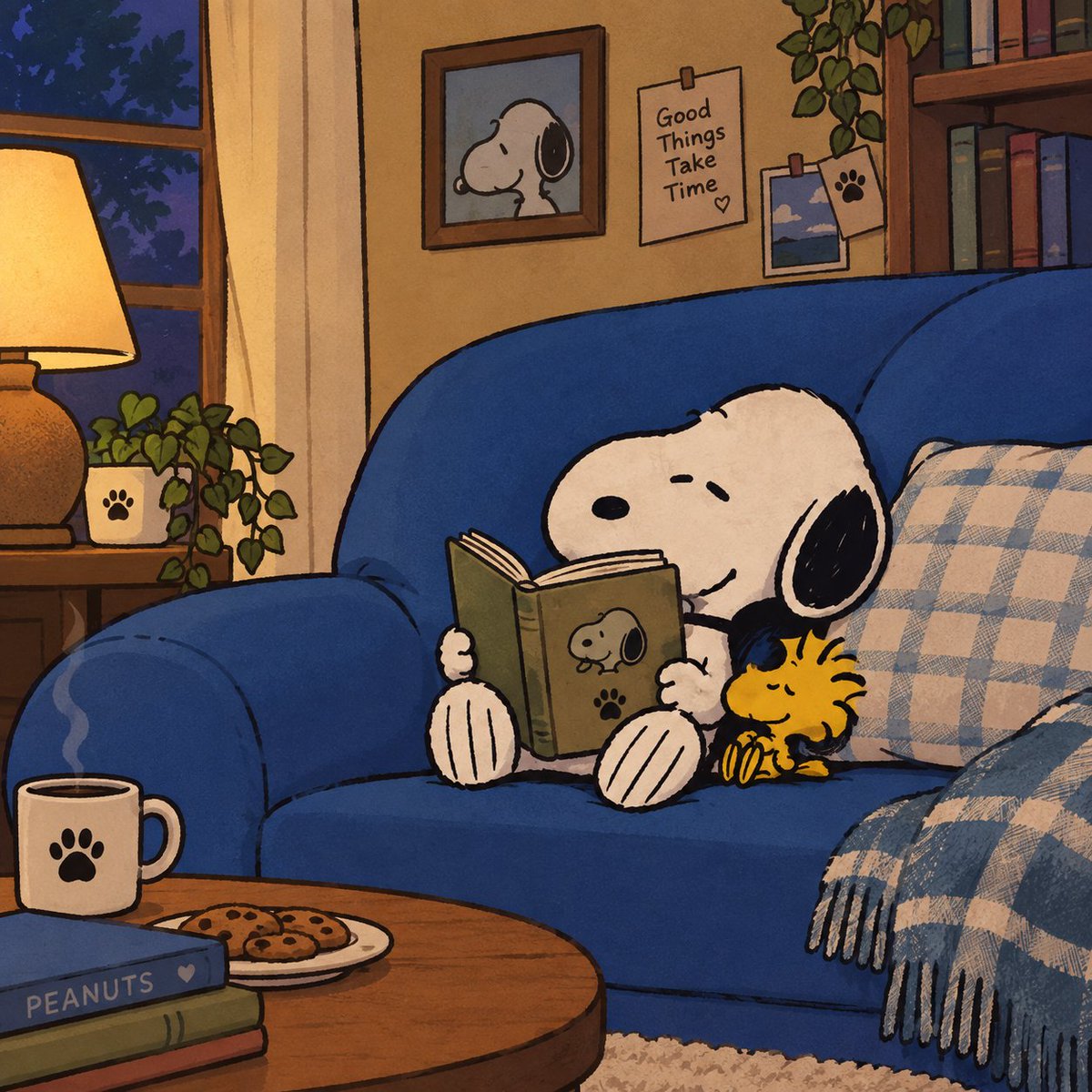 SnoopyFansma's tweet photo. Sometimes, all you need is a cozy corner. 🤍🤍 https://t.co/W2nkkkTOET