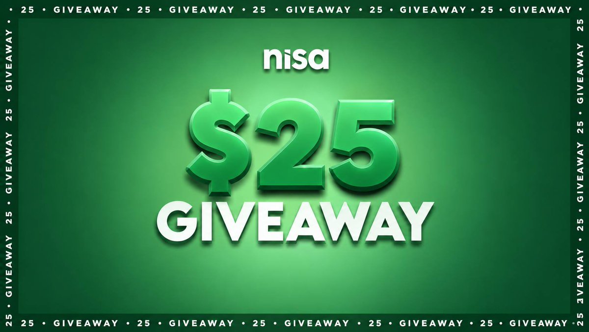 NisaWeb3's tweet photo. — 𝗚𝗜𝗩𝗘𝗔𝗪𝗔𝗬 🔮✨

▪️ We’re 𝗴𝗶𝘃𝗶𝗻𝗴 𝗮𝘄𝗮𝘆 $25 in $USDT to 1 winner! 

1️⃣ RT and Like
2️⃣ Follow me and @KriptonunUzmani 
3️⃣ Engage Quoted Post

Ends in 24 Hours ⏱️ https://t.co/D20XProiqL