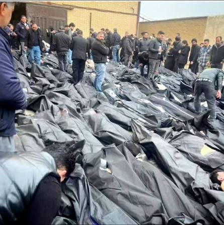 Sonofthebeach22's tweet photo. @kajakallas Tens of thousands of Iranian lives have been lost, and your hands are stained with their blood. By siding with murderers, you have become complicit. History will not forgive you for this shame. https://t.co/sgSawh2mSp