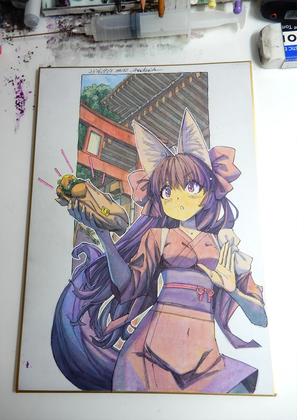 meiz：BOOTHで原画等販売 on X: 