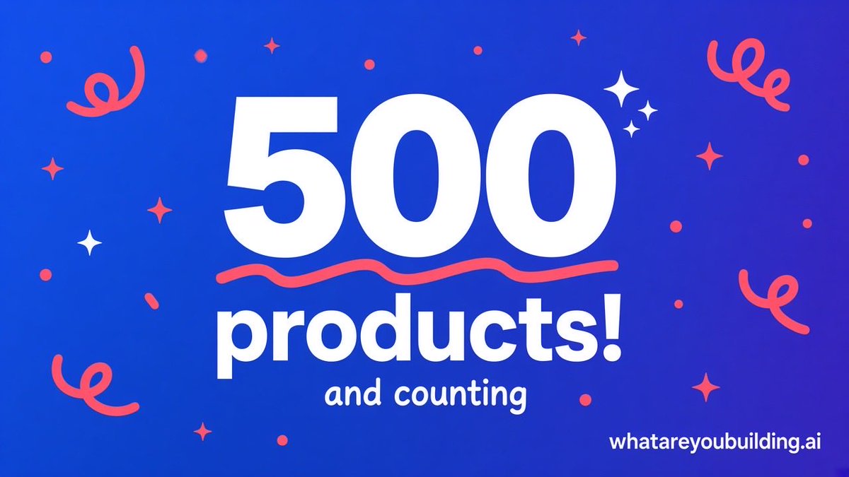 whatrubuilding's tweet photo. 500 products listed 👀😎😌 https://t.co/W7ieJ2M4D8
