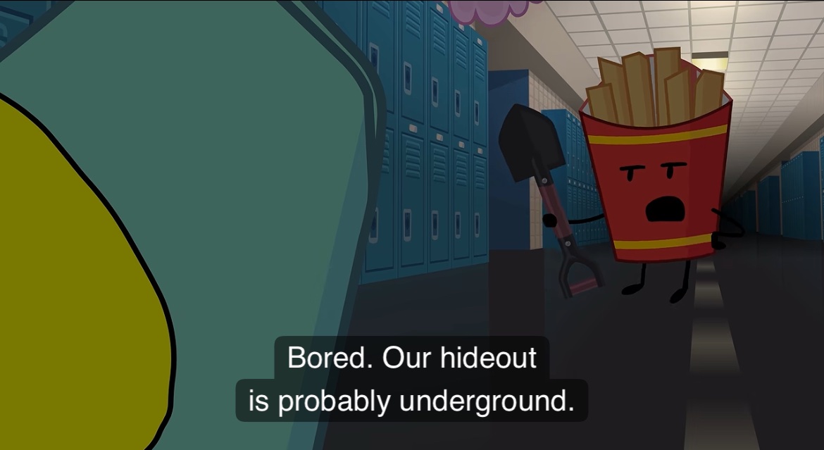 Flamer1d3rX's tweet photo. It doesn't really help that almost every interaction or line of dialogue in the first half of the episode is a reference or callback, you can tell that the writers are struggling to write these characters outside of these basic templates for jokes and it's getting worrying https://t.co/qUa1S3o7Pg