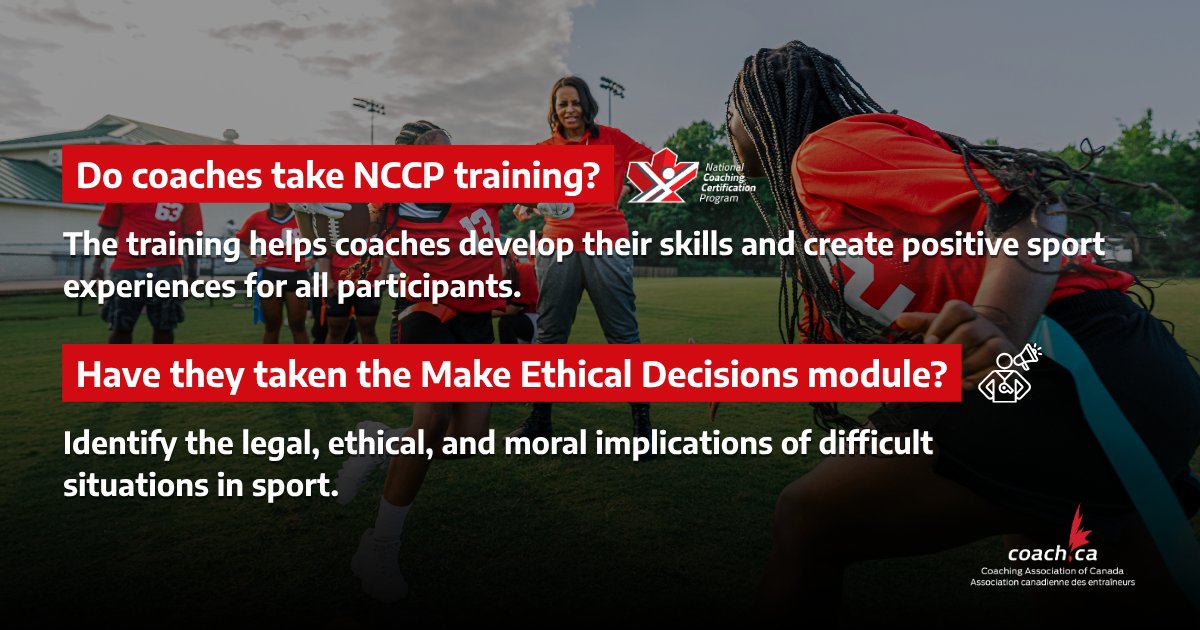 CAC_ACE's tweet photo. As students settle into the school year, opportunities to join various sport activities will arise. Here are some questions parents and guardians may have before the sport season begins.

Learn more about the CAC’s programs: https://t.co/HL1QQEmsPg

#NCCP https://t.co/LNBFRqTS3m
