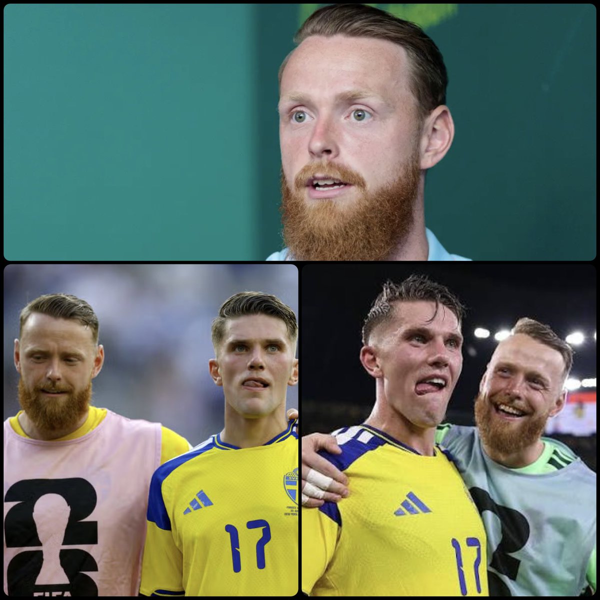 Arsenalnewschan's tweet photo. 🗣️Stoke Goalkeeper Viktor Johansson on his compatriot, #Arsenal’s Viktor Gyökeres: “I call and check in on Viktor. Sometimes he’s been up in Stoke and we’ve hung out and cooked together. Sometimes it’s best not to talk about it too much, either.

“We know what a fantastic player and person he is, and it will all work out. We’re ordinary people, and it’s not all about football. We can talk about plenty of other things, too.

“Viktor was the one who taught me how to make vodka pasta. But he’s moved on from that now. I don’t remember what he cooked last time, but it was tasty, at any rate.

“It’s never fun to read criticism. Then again, I’m not the best at reading what’s been written. But I think Viktor is a fantastic footballer and person. That’s what I take away from it.”
