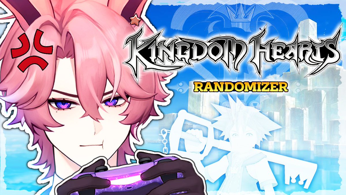 RoyChiato's tweet photo. Day 22 of the subathon is here and I'm ready to break some stuff. So let's randomize the original Kingdom Hearts and get really silly!

Stream starts... NOW!!! ⬇️

https://t.co/jdd6ICJWBo
https://t.co/z0CKBy3kXY