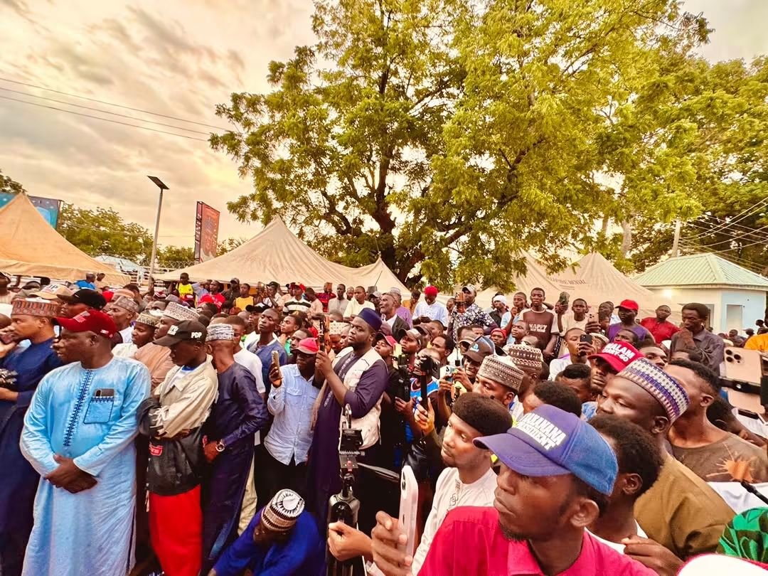 ProfIsaPantami's tweet photo. Achaba (Okada) Riders of Gombe State paid a solidarity visit to Professor Isa Ali Ibrahim Pantami today at his office and endorsed Malam Isa Pantami as their candidate for the 2027 gubernatorial election.

They also presented their complaints about injustice and total negligence by the Gombe State Government and called for the implementation of people-friendly policies after winning the election.

According to a report by Daily Trust on 1st May, 2020, there were about 40,000 Okada riders in Gombe State.

Professor Pantami appreciated the visit and assured them of an excellent blueprint to make their commercial activities more modern, productive, and efficient.