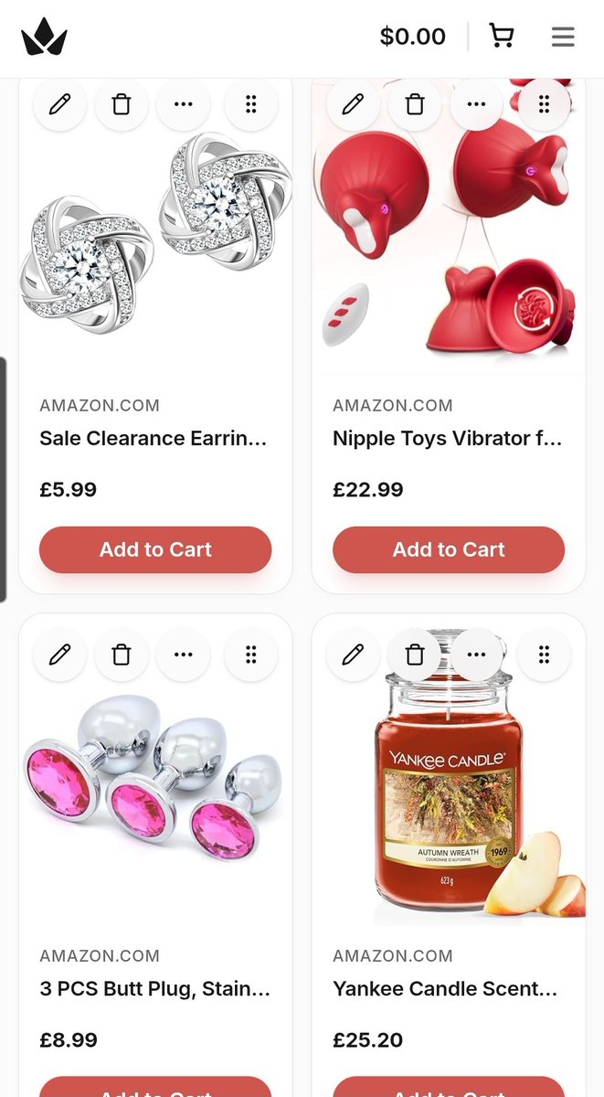 Angelgirlyx's tweet photo. My latest throne wants..come fund it ;)
#throne #wishlist #seller #findom #thronetwt https://t.co/KPtMqDqD9V