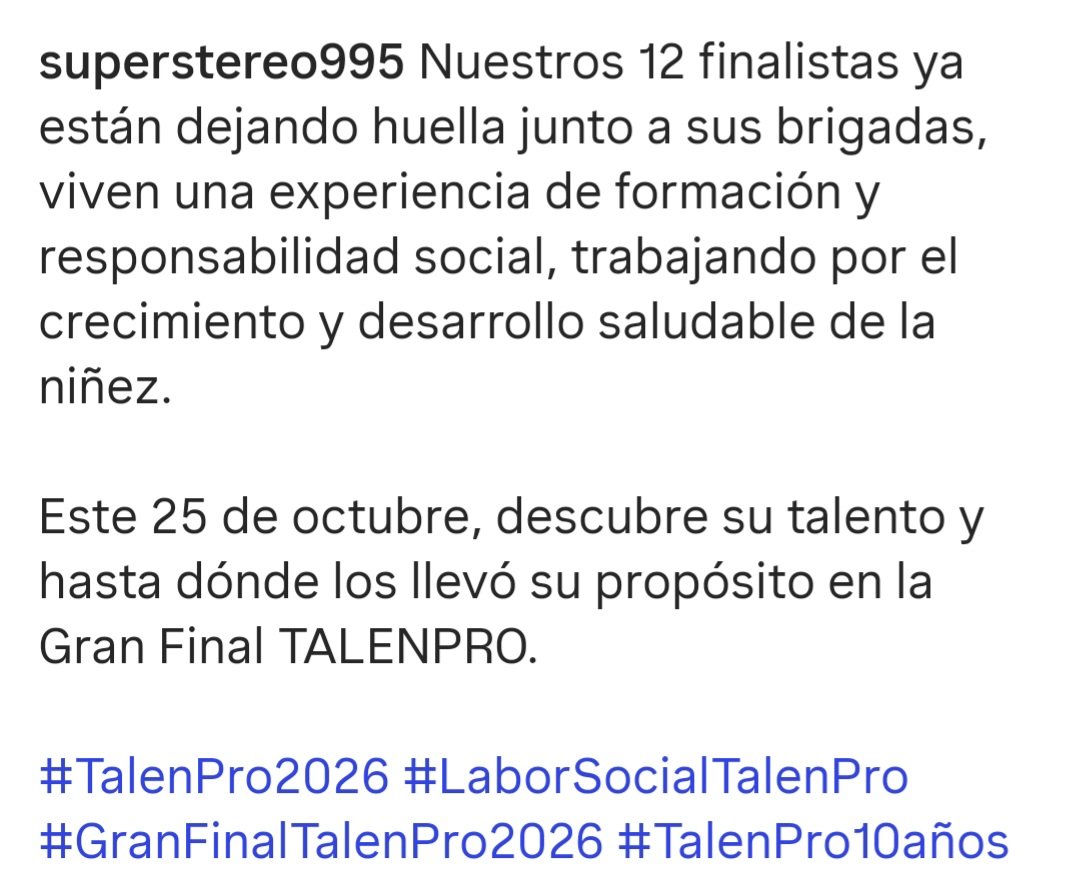 SuperStereo995's tweet photo. #TalenPro #Panama https://t.co/WZt8n3x8eW
