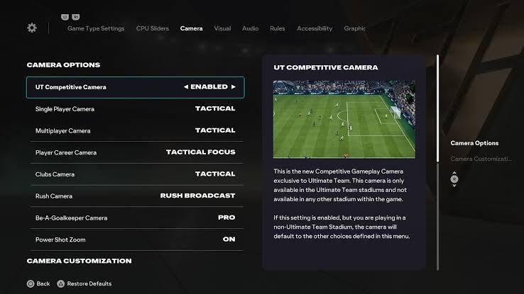 DrFUT_'s tweet photo. 🚨Improve your FC27 graphics in 60 secs! ⏰

⚙️Settings > Game Settings > Visuals > Accessibility > Contrast > High Contrast > Customise > High Contrast Intensity 0 > Field Saturation MAX ✅

⚙️Settings > Game Settings > Visuals > Accessibility > Brightness 0 > Contrast MAX ✅

Save for later & Follow for all FC27 tips! 🫡
