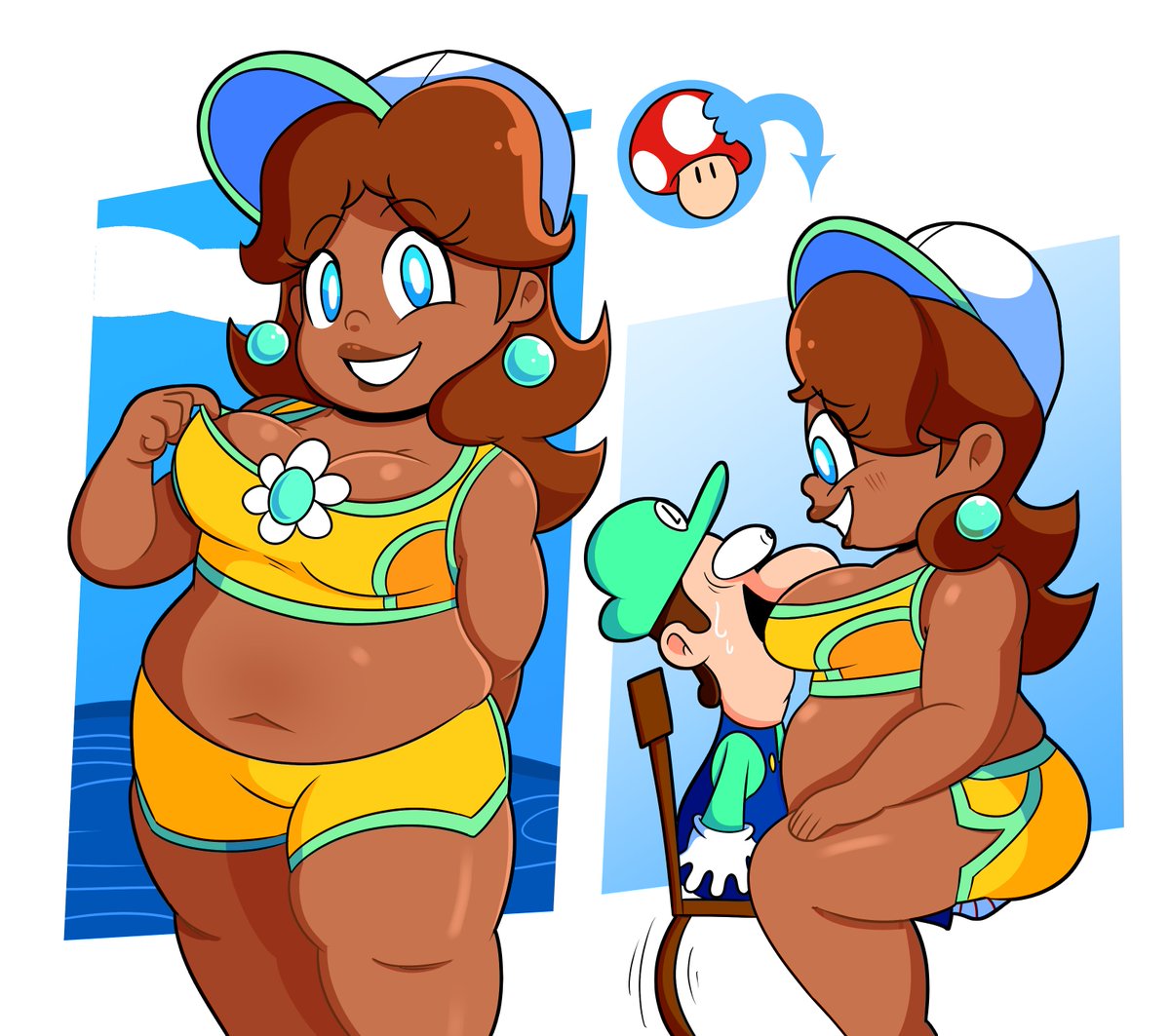 MimiiArtt's tweet photo. Daisy w/elephant alt https://t.co/2Vmh57d19L