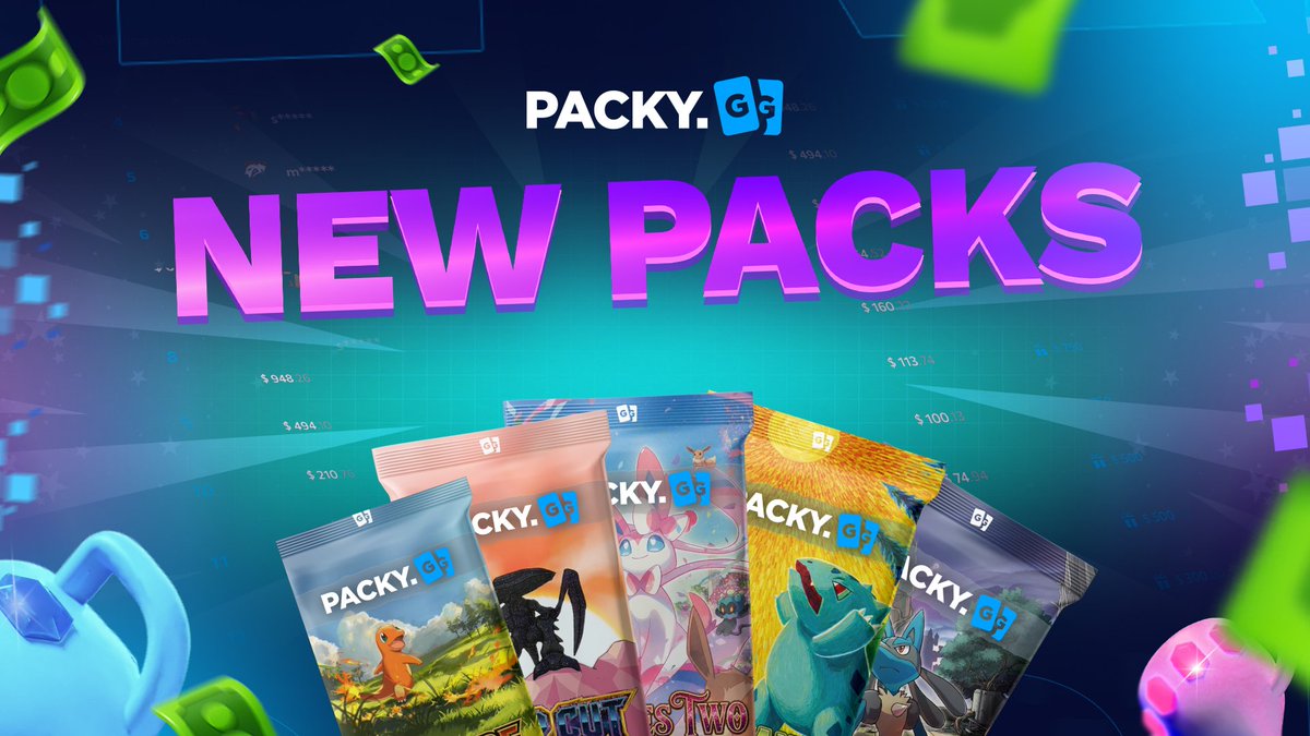 packydotgg's tweet photo. Back with another 5 NEW PACKS 🔥

From $19.83 "5% True calling" to $146.12 "It takes two!"

Reply with your favorite pack down below 👀 https://t.co/8vWBzxIqL6