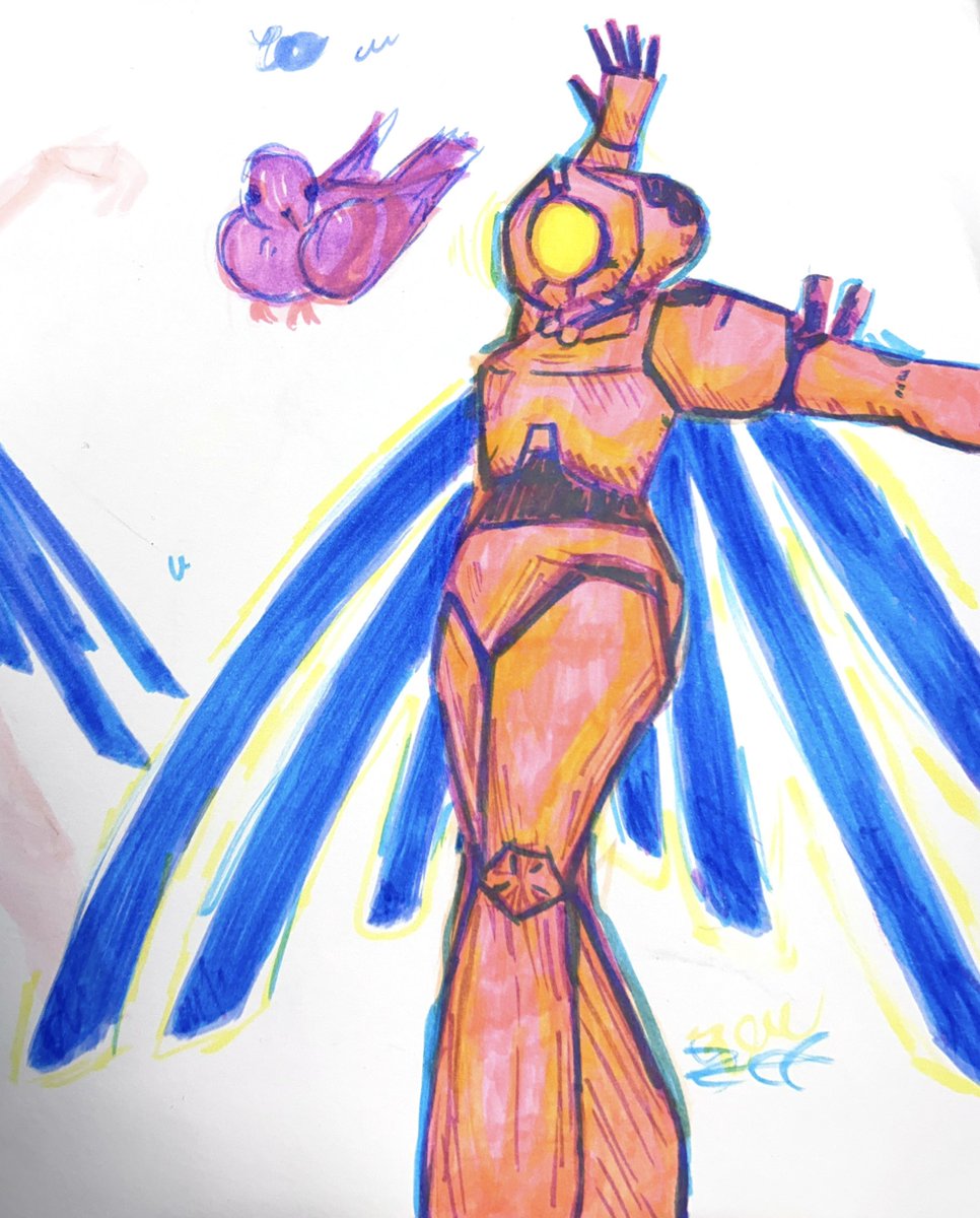 zeethebee33's tweet photo. ballerina v2 #ultrakill and pigeon hi pigeon https://t.co/mGVF1DkowU