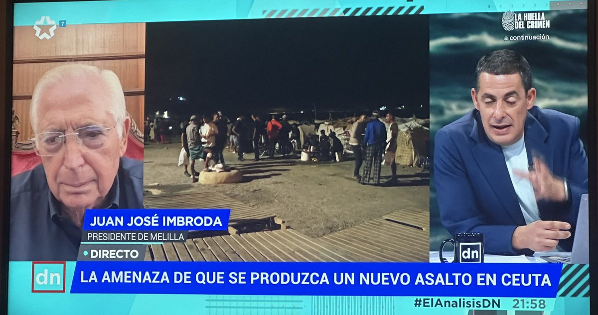 fatimamartinez's tweet photo. “Es mentira que los menores marroquíes estén necesitados. En Melilla entraban de forma ilegal y cuando llegaba el Ramadán volvían a Marruecos con sus familias. Al terminar el Ramadán los llevaban los mismos padres hasta la frontera”
Juan José Imbrica Presidente de Melilla. https://t.co/B3coIHhf8C