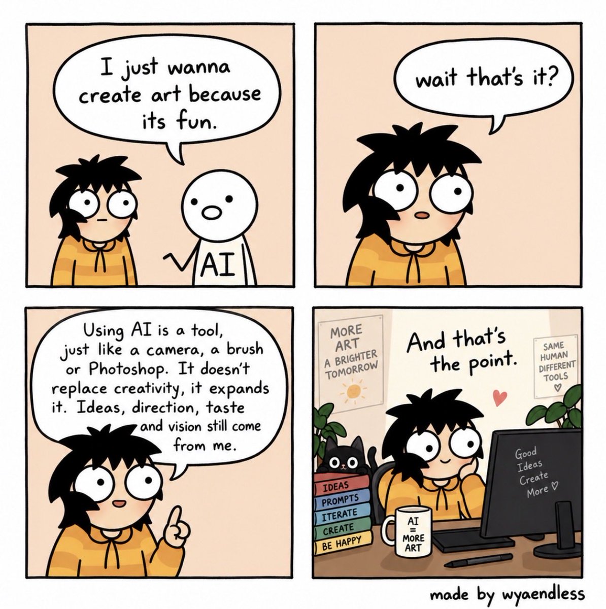 wyaendless's tweet photo. @SarahCAndersen In reality: https://t.co/4boJc0H49E