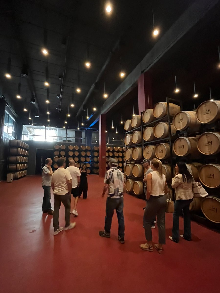 VinodeToro's tweet photo. 🇨🇭🍷 Los importadores suizos siguen descubriendo la #DOToro. Nos acercamos a Bodega Monte la Reina para conocer de primera mano sus instalaciones, sus vinos y la esencia de su bodega.

Una jornada de cata, intercambio y descubrimiento de los vinos de Toro. 🍇

#DOToro https://t.co/NoYrjltlGb