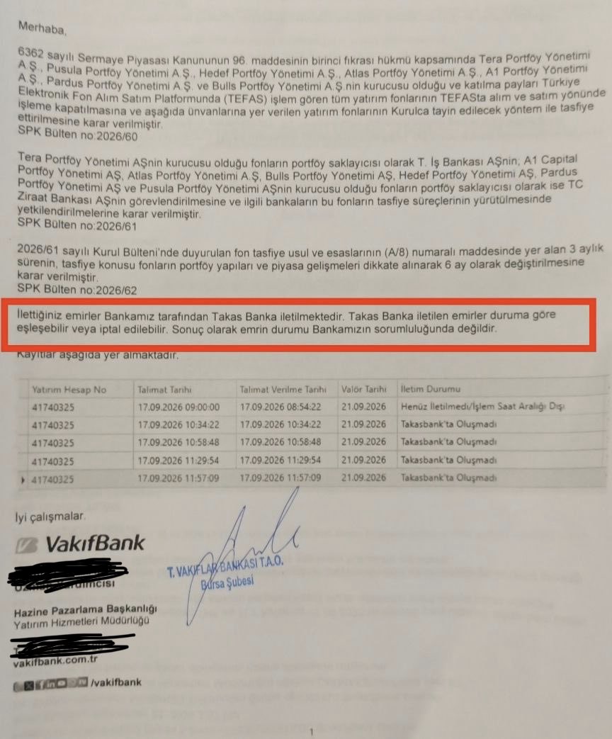 beyaz_yaka_flex's tweet photo. Telegram grubundan bir yatırıncı arkadaşın 17.09 verdiği emir hakkında loglar ve aldığı yanıtı paylaşıyorum vakıfbank tarafından kendisinden izin aldım. Sizde aracı kurumlarınızdan böyle log kayıtlarını isteyebilirsiniz. #TERA #TP2 #TLY #TMV #THF #DOH #TLV https://t.co/mNlMlNJX9E