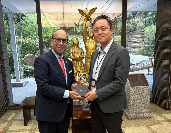 DetroitChamber's tweet photo. Detroit Regional Chamber Chief Executive Officer @Baruah_DRC_CEO traveled to Japan for eight days in early September as a guest of the Japanese government, arranged by the Consul General of Japan in Detroit, Hajime “Jimmy” Kishimori.

The purpose of the trip was to reinforce Michigan’s commitment to its long-standing economic partnership and friendship with Japan and to strengthen relationships with Japanese companies (particularly automotive-related) with large investments and employment in Michigan.

Read a recap of his trip at:
https://t.co/JOMNGZbZq8
