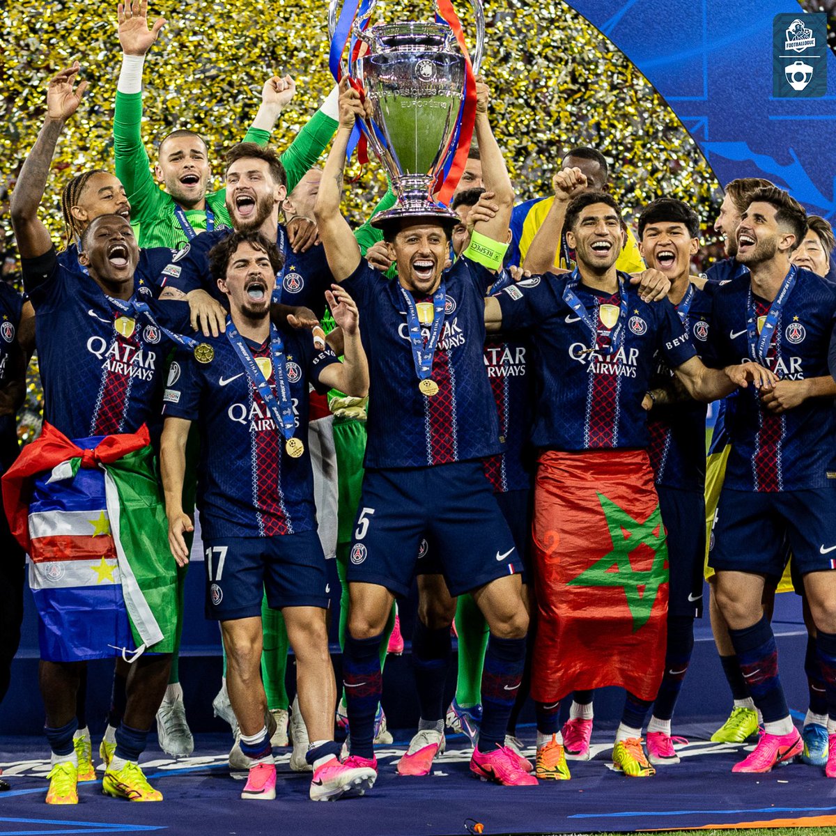 Footballogue's tweet photo. William Gallas estime que la Ligue 1 n'a 𝗥𝗜𝗘𝗡 𝗔̀ 𝗘𝗡𝗩𝗜𝗘𝗥 aux 4 autres championnats du top 5 européen ! ❌🇫🇷

"Les gens qui disent que la Ligue 1 n'est pas un championnat à la hauteur, je vais être clair :

𝗤𝗨𝗜 𝗔 𝗚𝗔𝗚𝗡𝗘́ 𝗟𝗘𝗦 𝗗𝗘𝗨𝗫 𝗗𝗘𝗥𝗡𝗜𝗘̀𝗥𝗘𝗦 𝗟𝗜𝗚𝗨𝗘 𝗗𝗘𝗦 𝗖𝗛𝗔𝗠𝗣𝗜𝗢𝗡𝗦 ? 𝗖'𝗘𝗦𝗧 𝗧𝗢𝗨𝗧 !

La seule différence, c'est qu'en Ligue 1, tu as peut-être qu'un ou deux clubs qui se battent pour le titre, contrairement à la Premier League...

Mais à la fin, quel club anglais a remporté la Ligue des Champions dernièrement ? On peut parler des Allemands, on peut parler des Espagnols... 

𝗜𝗹 𝗻𝗲 𝗳𝗮𝘂𝘁 𝗽𝗮𝘀 𝘀𝗼𝘂𝘀-𝗲𝘀𝘁𝗶𝗺𝗲𝗿 𝗹𝗮 𝗟𝗶𝗴𝘂𝗲 𝟭 !"

(IG : aaroncikaya)
