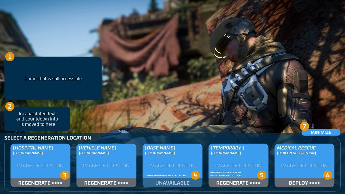 Tree0311_SC's tweet photo. Please consider upvoting my submissions for "10 for the Community!"
https://t.co/Wllt2ZqDBV
LTP 2.0/Mission System V2/ATC Rework ETC
https://t.co/ZcQcaAeCIs
Medical Gameplay, Regeneration and DOASM
#StarCitizen @RobertsSpaceInd https://t.co/Bm507IX0HU