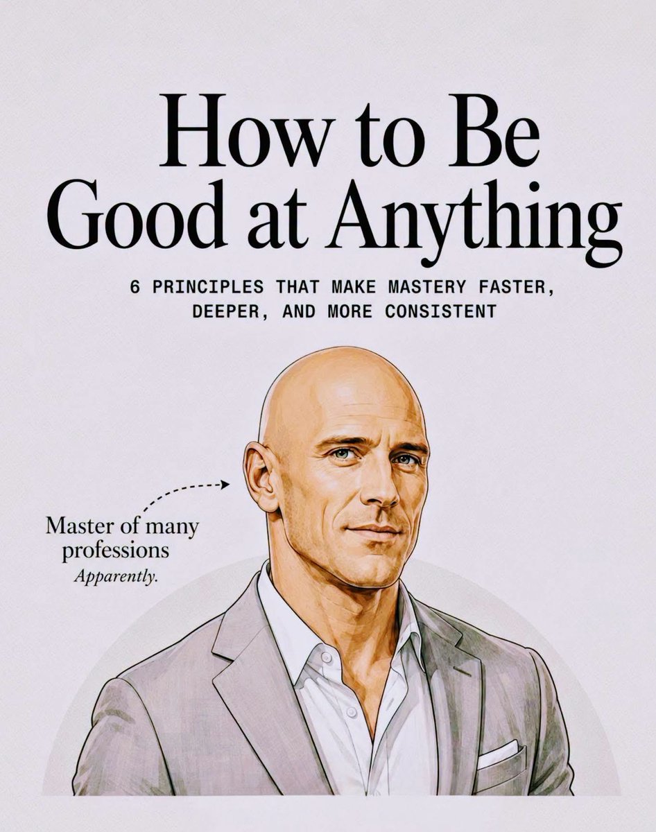 CuriousMindsHub's tweet photo. How to Be Good at Anythhing: https://t.co/5f2i0KOUUU