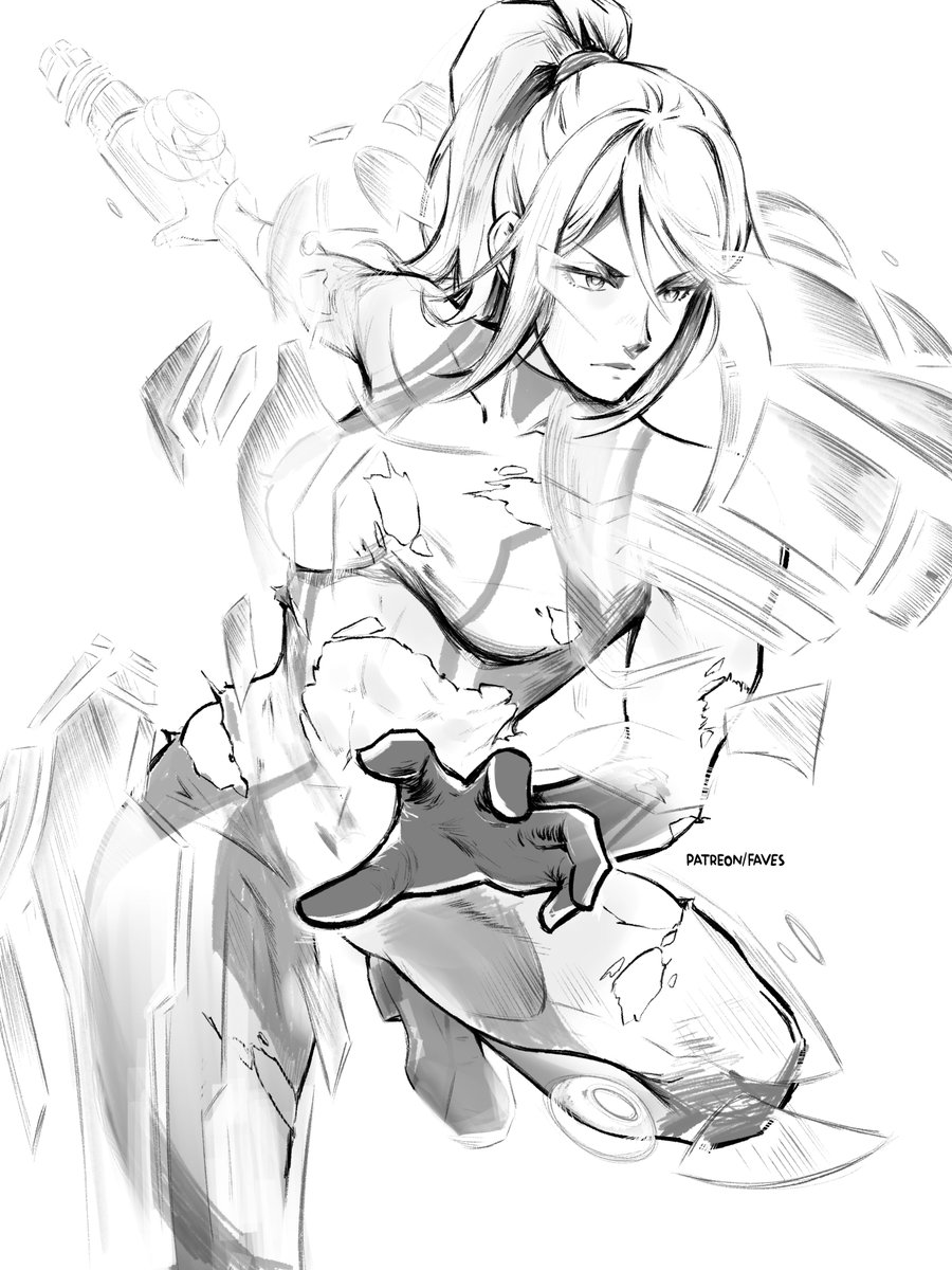 FavesPlus's tweet photo. battle damaged samus https://t.co/TzfIKjnIzr