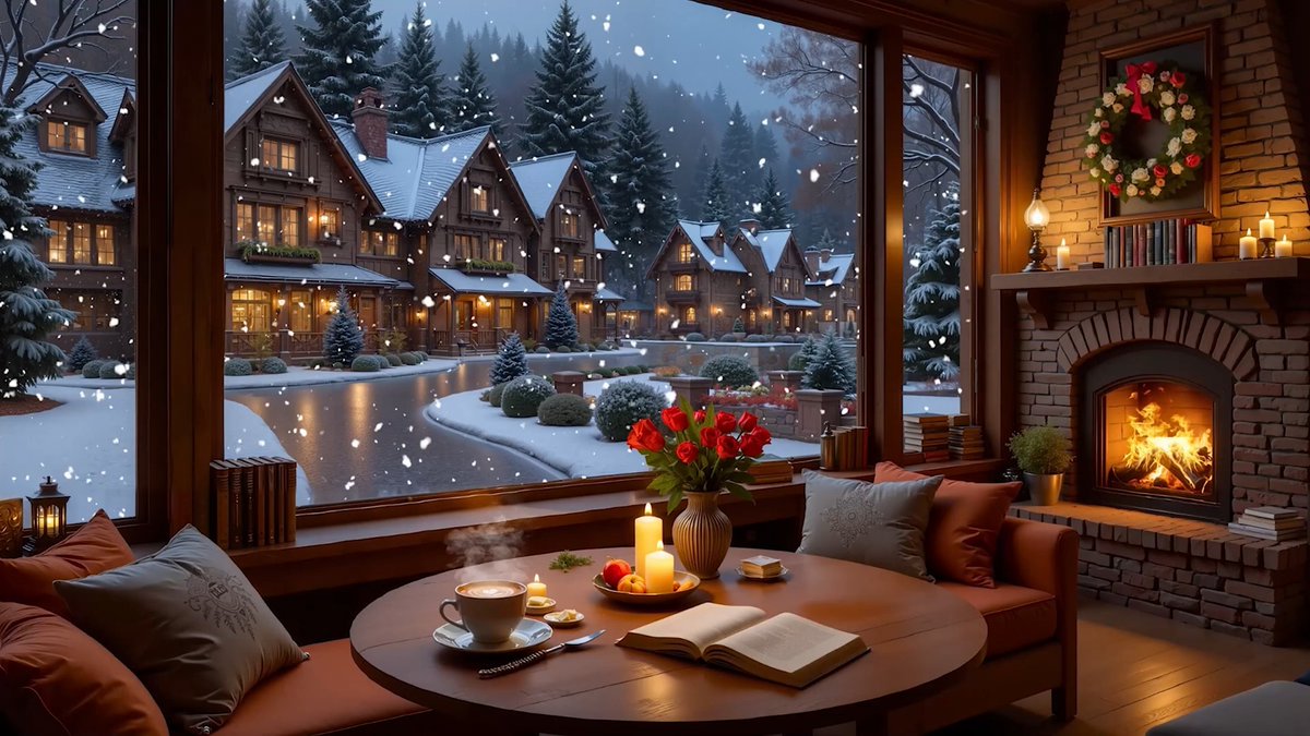 Sutex10Sutex's tweet photo. [Counting down to the first snow of winter—hot cocoa in hand, cozy vibes all around ]， https://t.co/JloEeYBxBe