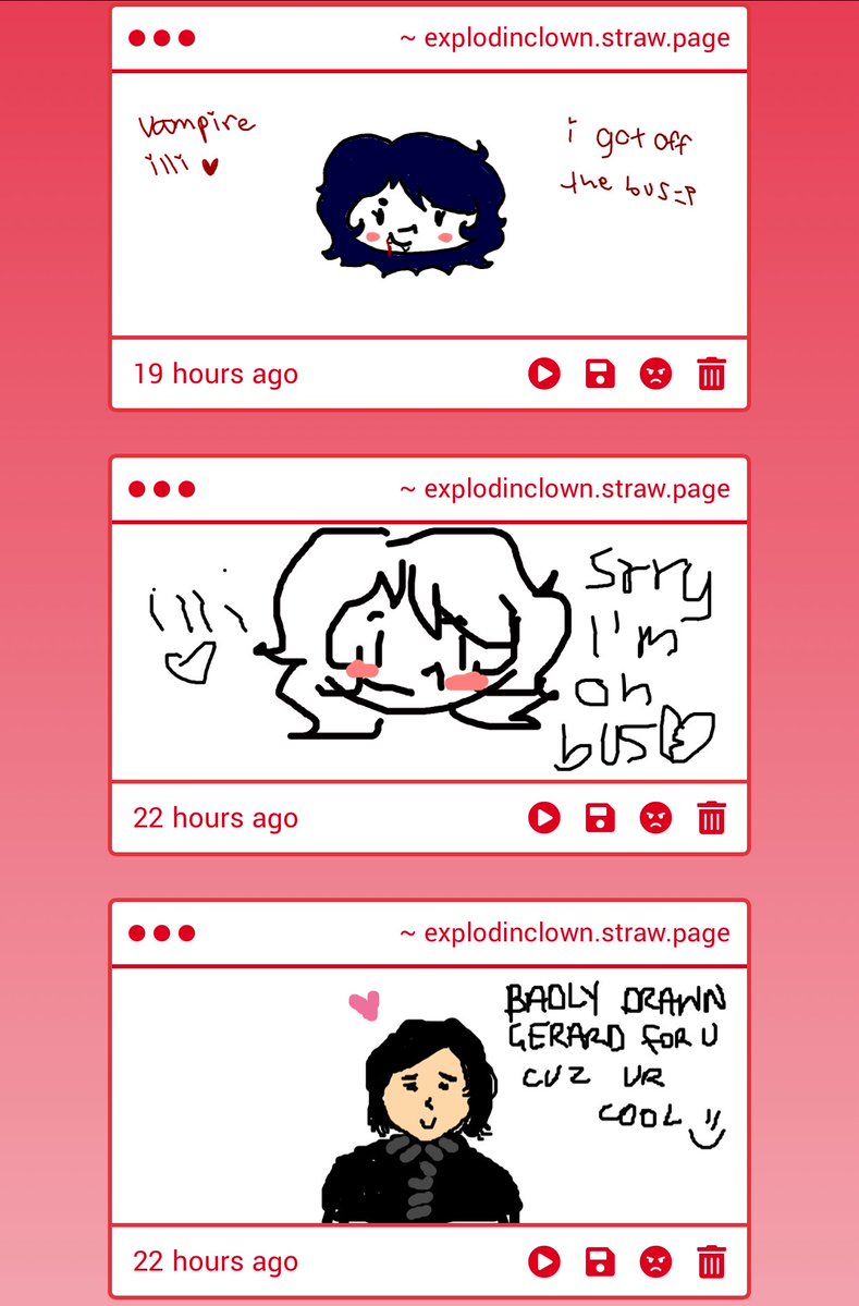 ExplodinClown's tweet photo. The beginning of a Illi army… woah ♥️ and that’s such a cutie Gee! I love them Thank you ✨ https://t.co/qaw26zDajD