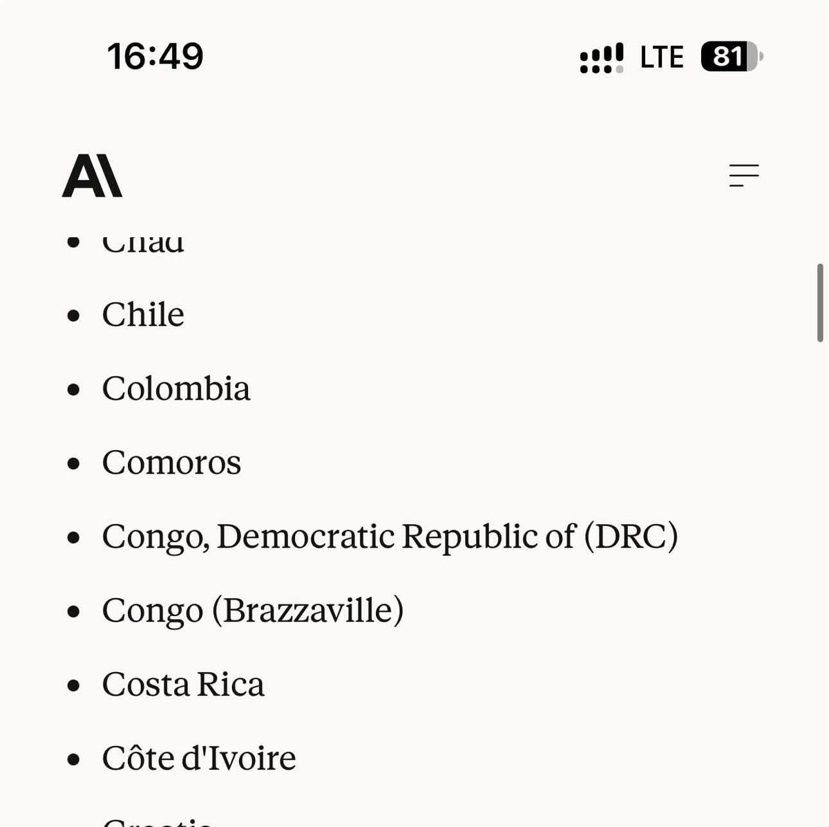 PlamediKetenge's tweet photo. #TECHNOLOGIE | Intelligence artificielle : la RDC désormais prise en charge par #Claude

La République démocratique du Congo rejoint officiellement la liste des pays dans lesquels Claude, l’assistant d’intelligence artificielle développé par l’entreprise américaine Anthropic, est accessible.

Dans un communiqué publié ce 22 septembre 2026, le ministère de l’Économie numérique confirme que les utilisateurs congolais peuvent désormais accéder au service, dans le respect des conditions d’utilisation fixées par Anthropic et de la législation en vigueur en RDC.

Le ministère encourage toutefois les utilisateurs à faire preuve de prudence dans l’utilisation de l’intelligence artificielle. Il recommande notamment de protéger les données personnelles, de vérifier les informations générées par les outils d’IA et de conserver le jugement humain dans la prise de décision.

À travers cette évolution, le gouvernement affirme vouloir poursuivre ses efforts en faveur d’un accès plus large, inclusif et sécurisé aux technologies numériques de nouvelle génération.