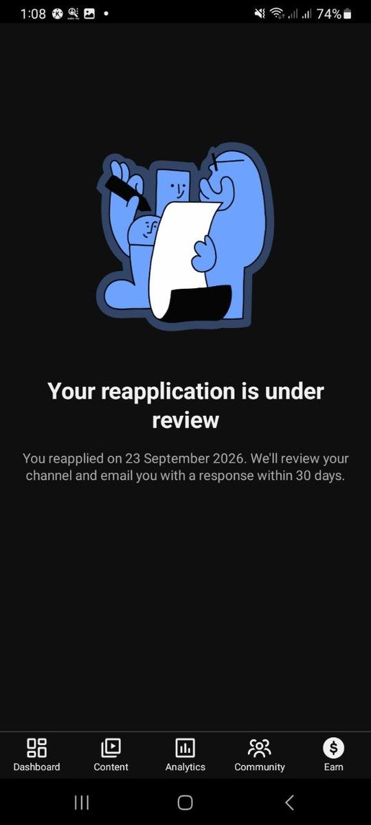 mariyaf6wu's tweet photo. @TeamYouTube I made mistakes without fully understanding YouTube’s rules and lost two channels. Please give my good channel one final chance and restore its monetization. I sincerely request your mercy. 🙏🙏🙏

https://t.co/x7vW5uXEA4 https://t.co/SavfjsdP1W
