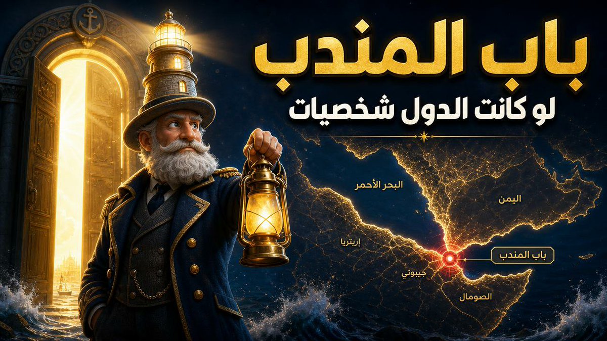 EmtidadMedia's tweet photo. لو كانت الدول شخصيات… الليلة

«امتداد» سلسلة جديدة تشرح جغرافيا القوة بطريقة مختلفة: الشخصيات رمزية، والقصص كرتونية.

🎥 حلقة جديدة كل أسبوع — أول القنوات التي تفهم العالم بها.

#باب_المندب #البحر_الأحمر #امتداد #جيوسياسة #الملاحة_البحرية #شرح_مبسط https://t.co/o9YW0K9Dgh