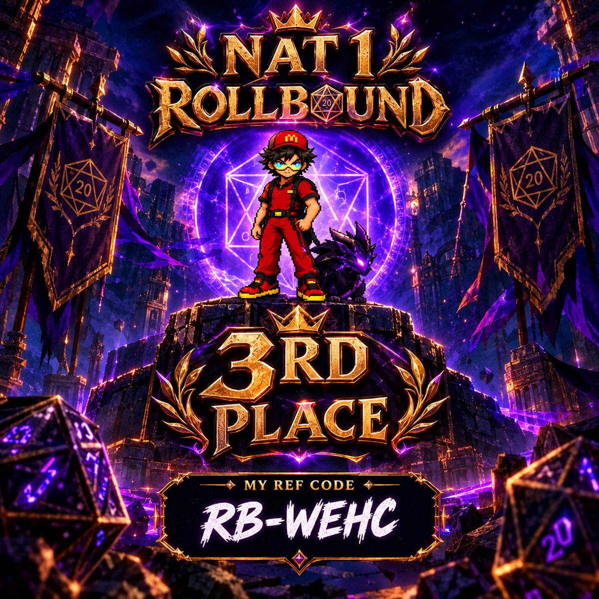 App_ChessKing's tweet photo. I finished 3rd in @nat1rollbound Season 1! 🥉

After leading for a huge part of the season, I was caught by Lokhagos (1st) and GoThiXs (2nd). Congrats to them! 🔥

Some big events are coming, and if you’re new to the game, feel free to use my ref code RB-WEHC 🫡

Let’s see what Season 2 brings 👀

Available on @solanamobile