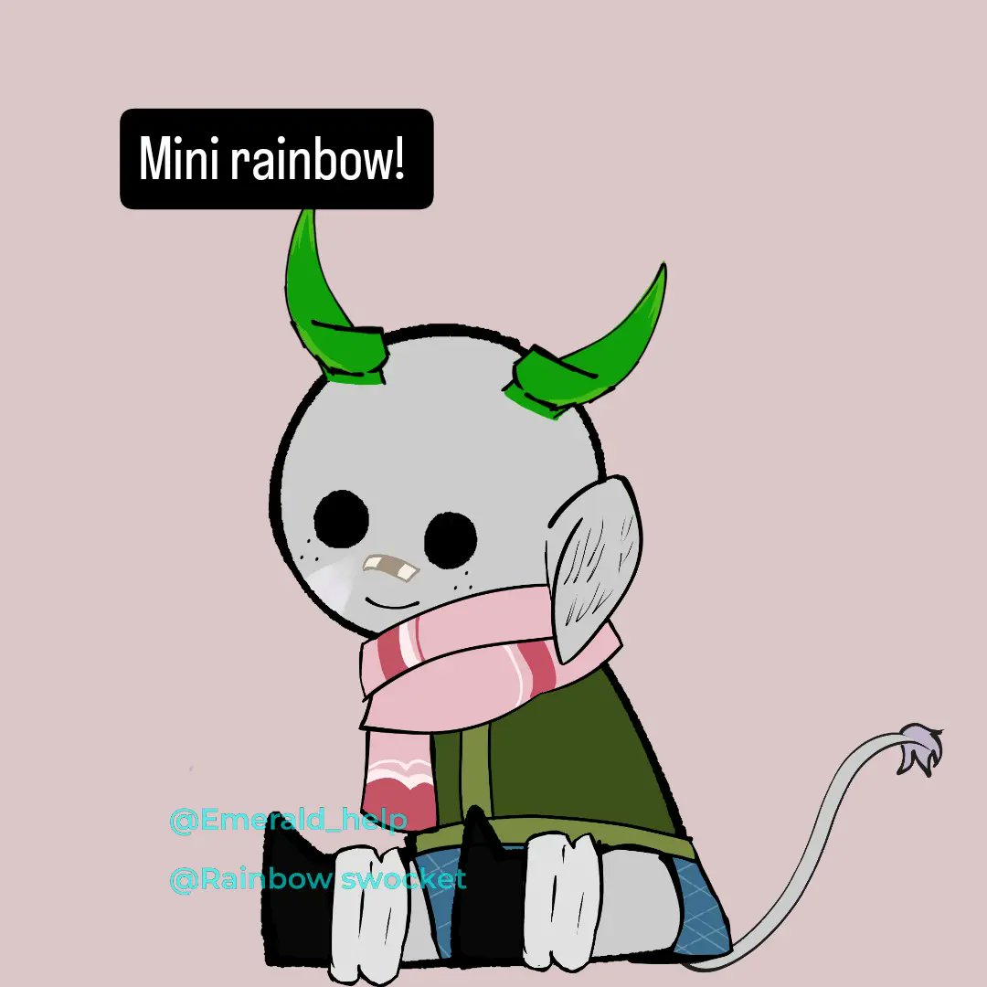 Rainbow_swocket's tweet photo. Repost! 
+mini rainbow https://t.co/7WIoZRTAbv
