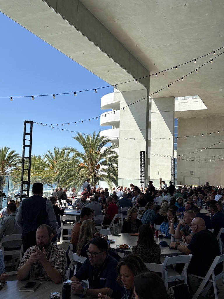 ProcedeSoftware's tweet photo. Lunch is served! 🍽️

Take a break, refuel, and keep the conversations going. Big shoutout to Yooz for sponsoring today's midday meal. Enjoy! https://t.co/xrHLuNIAdA