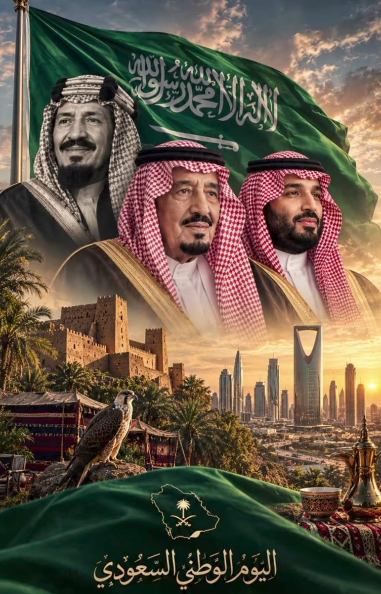 CELEBRITIES100k's tweet photo. يسرنا أن نرفع أصدق التهاني وأطيب التبريكات إلى مقام سيدي خادم الحرمين الشريفين الملك سلمان بن عبدالعزيز آل سعود، وإلى سيدي صاحب السمو الملكي الأمير محمد بن سلمان بن عبدالعزيز آل سعود ولي العهد رئيس مجلس الوزراء، حفظهما الله، وإلى الشعب #السعودي الكريم، #بمناسبة اليوم الوطني المجيد.
أدام الله على وطننا الغالي نعمة الأمن والاستقرار في ظل قيادتنا الرشيدة.
#مشاهير_حرب #CELEBRITIES100k
#اليوم_الوطني_السعودي_٩٦
#عزّنا_بطبعنا #خليجي٢٧ #اليوم_الوطني_السعودي_نحو_القمة_96 #السعوديه_العظمى