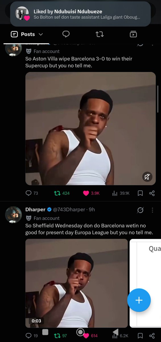 743Dharper's tweet photo. If you're a fan of a premier League club and you haven't bookmarked these #Laligafiles Series for future use, then you're wrong.

Don't say I did not do anything for you.

The end. https://t.co/367fuYr0e0