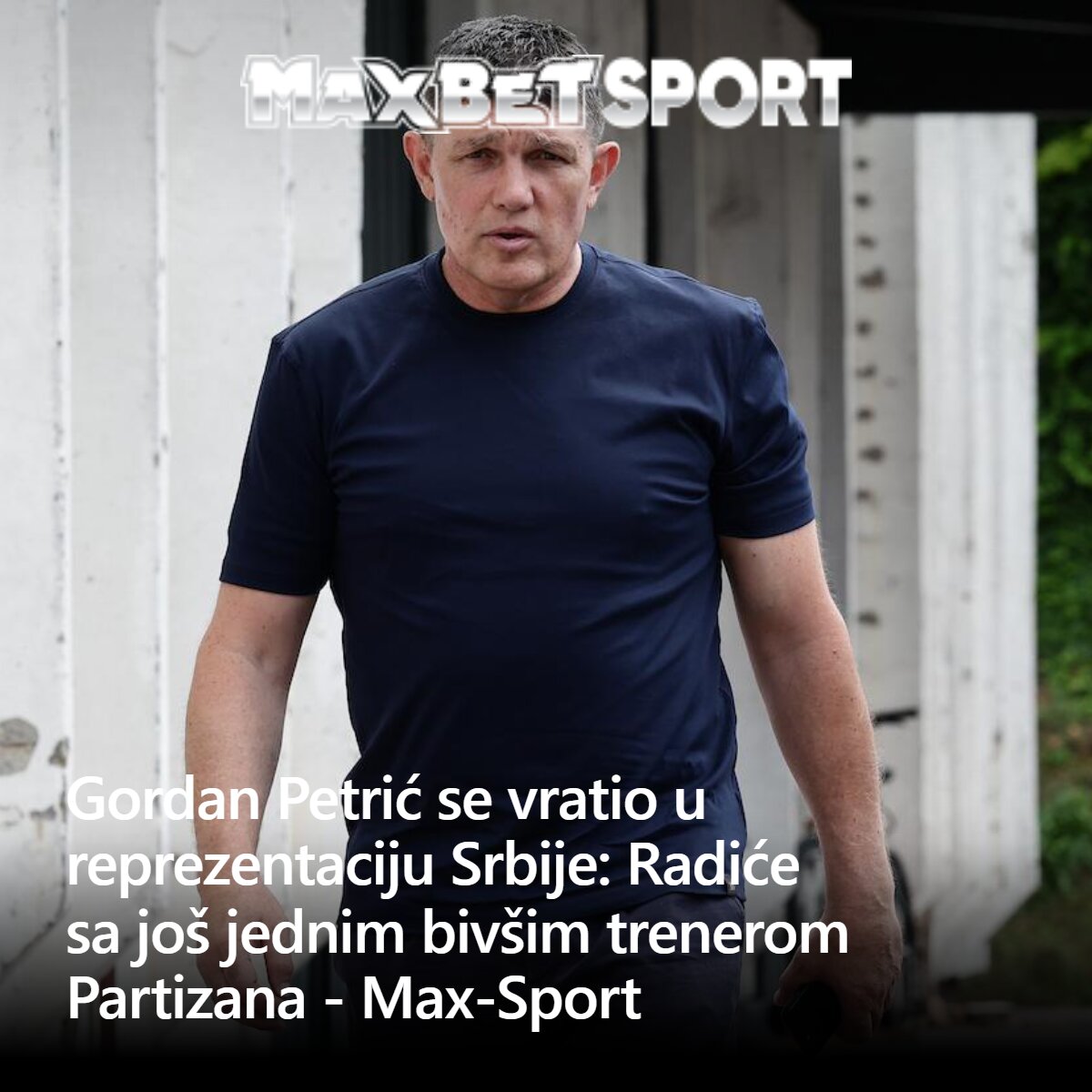 maxsport__'s tweet photo. Gordan Petrić se vraća u FSS! ⚽️ https://t.co/zccLThIz7X https://t.co/QlldVMDpYE