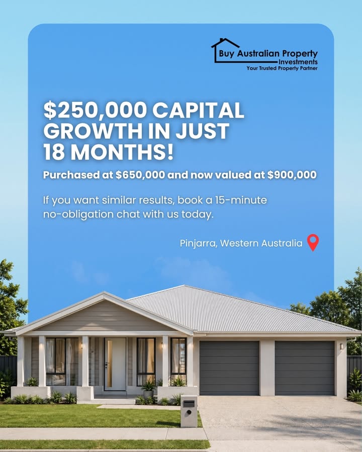 buyozproperties's tweet photo. 38% growth in 18 months on a dual-occupancy property.
$650K → $900K. That's $250K in equity most investors miss out on.
Dual income + dual growth = smart investing.

📞 Ready to build wealth like this? Book your free strategy call.
 https://t.co/itERQe4upc https://t.co/L7Hn3yErzq