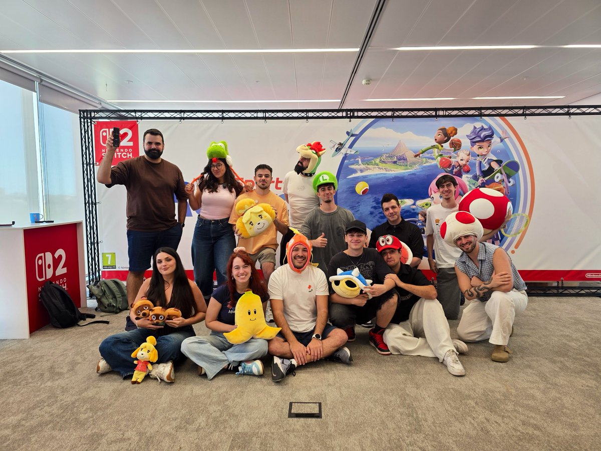 Bl3sSuR's tweet photo. Día maravilloso con gente maravillosa en #nintendoswitchsportsresort ✨. https://t.co/hOGuqHn8FO