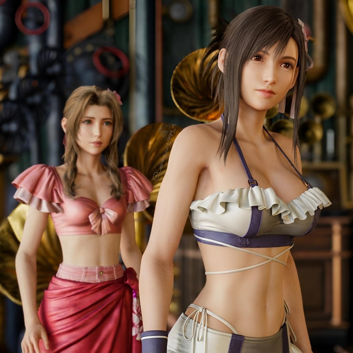 Lionheart999_9's tweet photo. Tifa &amp; Aerith - Final Fantasy 7 Rebirth https://t.co/Ac7fiWOtYj