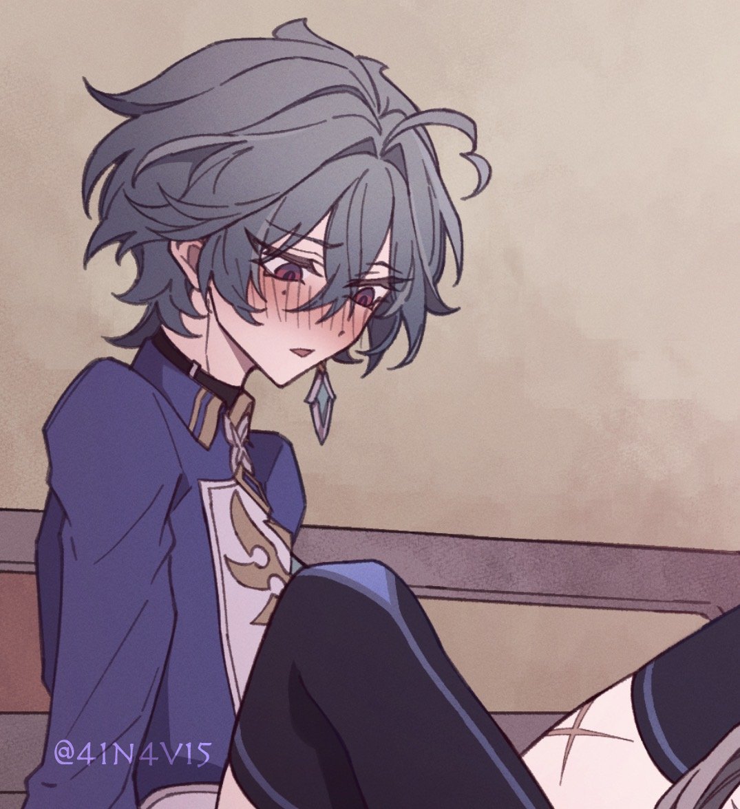 41n4v15's tweet photo. Lohen is too cute when he's flustered ☺️
#illuhen https://t.co/siQOKw1CRl