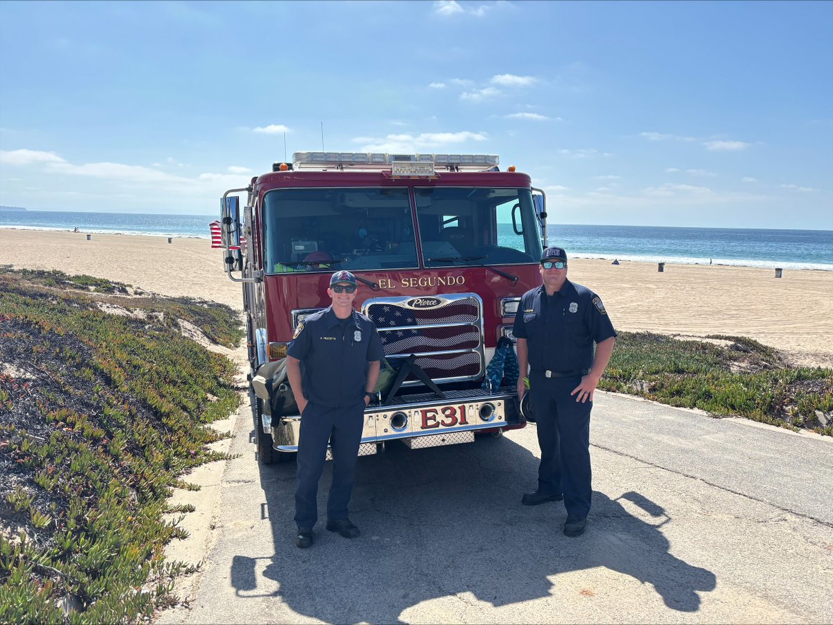 uslifesaving's tweet photo. ARRT Spotlight: El Segundo Fire Department, CA. Certified by the USLA in 2025 as an Aquatic Rescue Response Team (ARRT), @dept_el provides specialized ocean rescue response along approximately two miles of coastline. Learn more: https://t.co/kwe5hRxiPg https://t.co/N8Uec5jm0e
