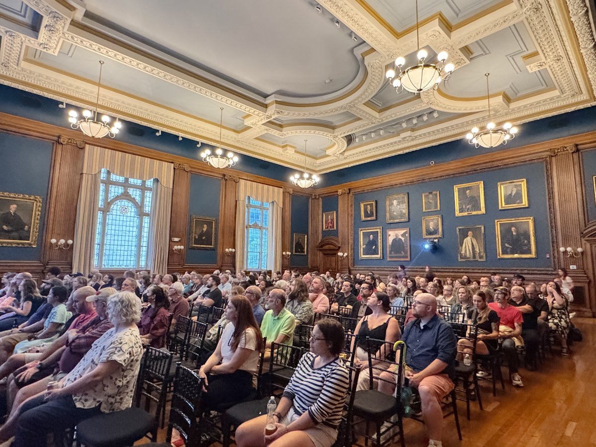 MutterMuseum's tweet photo. Thank you to everyone who joined us for our kickoff to spooky season!🐈‍⬛ 

We enjoyed hosting a sold-out screening of "The Lodger," directed by Alfred Hitchcock, in partnership with Not So Silent Cinema.

Be sure to check out our fall festivities: 
https://t.co/NHeBXOT3Po https://t.co/an5EXBQU3r