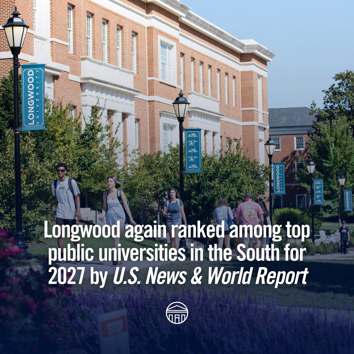 longwoodu's tweet photo. Celebrating another year on the list of the South’s top regional public universities—and one of the region’s best values. Longwood’s latest U.S. News rankings reflect what continues to matter most: exceptional teaching, meaningful relationships and an education with lasting value. 👉 https://t.co/fFNJo5icTd