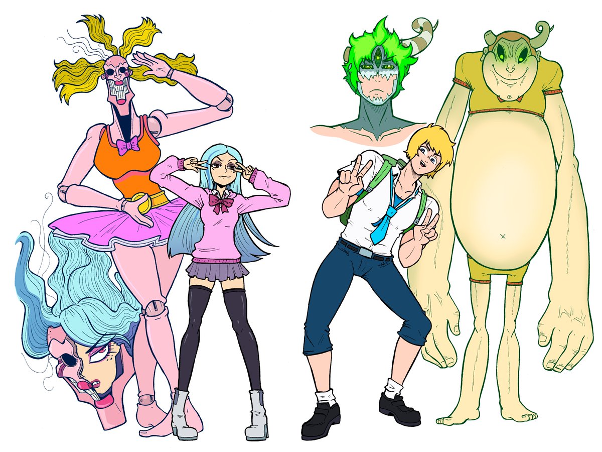Malandra_Artz's tweet photo. #dandadan #fanart #parody #Aira #Jiji #theghostofmollymcgee #Andrea #Acrosara #Cynthia #finnelhumano #ElLich #SweetP #AdventureTime

2da Tanda de Personajes Dandadan x Caricaturas

Aunque puede que Rediseñe a JiJi quizas solo le ponga el Gorrito de Finn o use otro personaje https://t.co/GZs7MHFqDI
