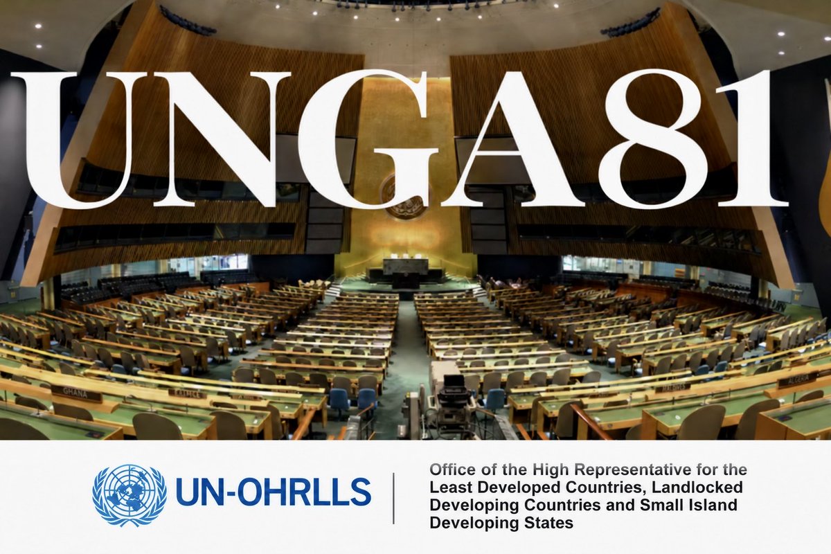 USGRabab_UN's tweet photo. 1/4 As #UNGA High-level Week begins, I look forward to engaging with Member States, UN entities, development partners & stakeholders to advance the priorities of the 92 vulnerable countries served by @UNOHRLLS: #LDCs, #LLDCs & #SIDS. https://t.co/KeDNjhTJ7p
