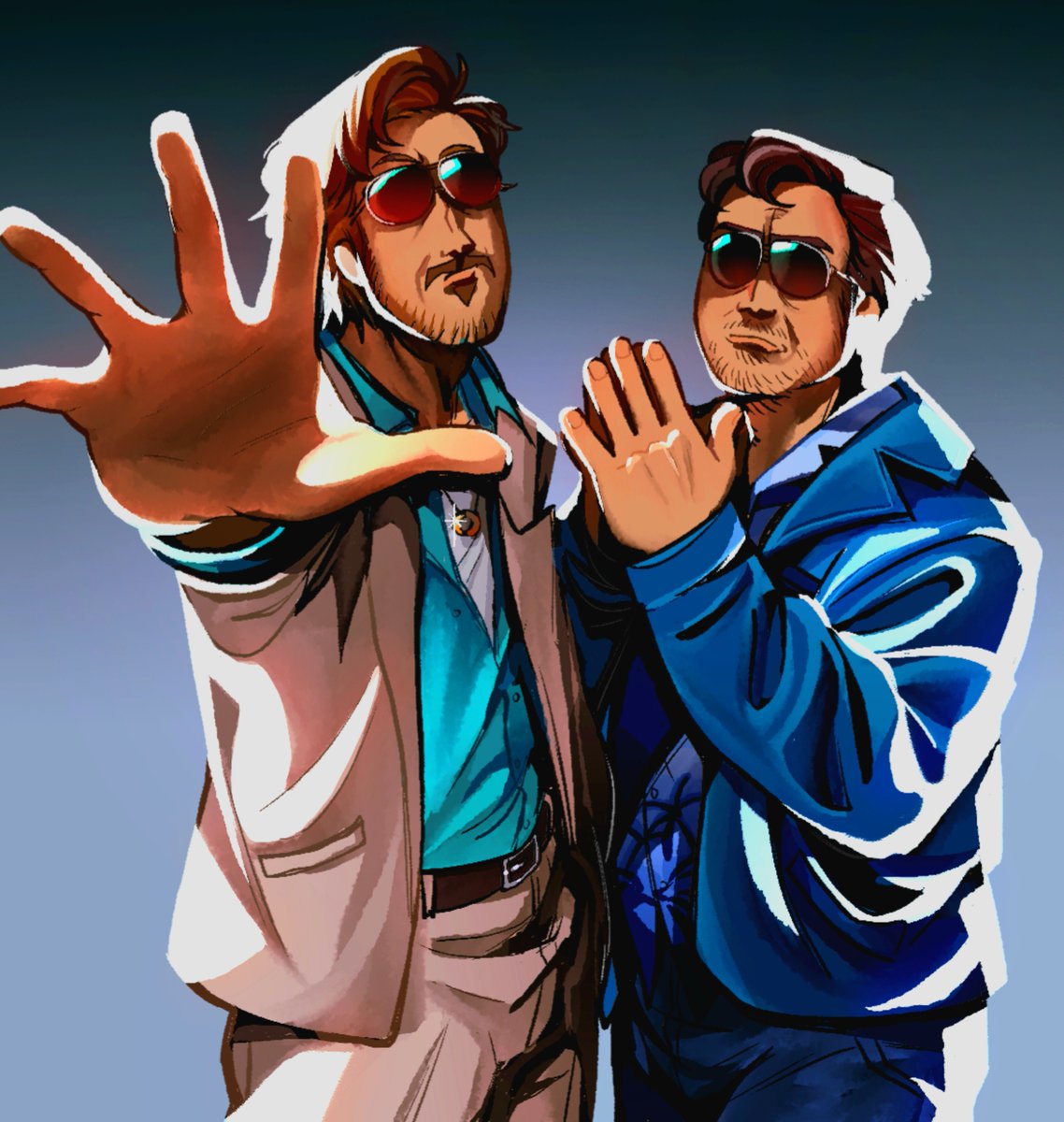 MildlyAv3rage's tweet photo. Genuinely might be the tuffest thing I've ever drawn
#theniceguys https://t.co/jy13UIPAH2