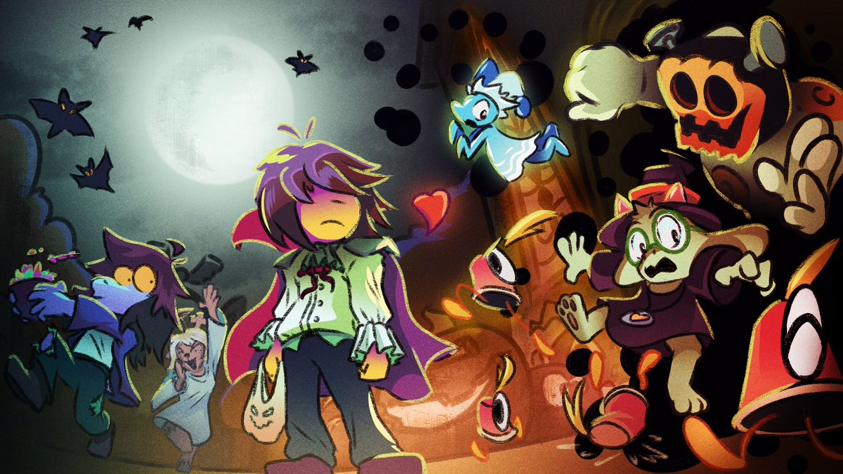 Tom_Topics's tweet photo. never too early for halloween
(banner sub for the deltarune discord hell ye)
#deltarune https://t.co/eRsNMSBIvB
