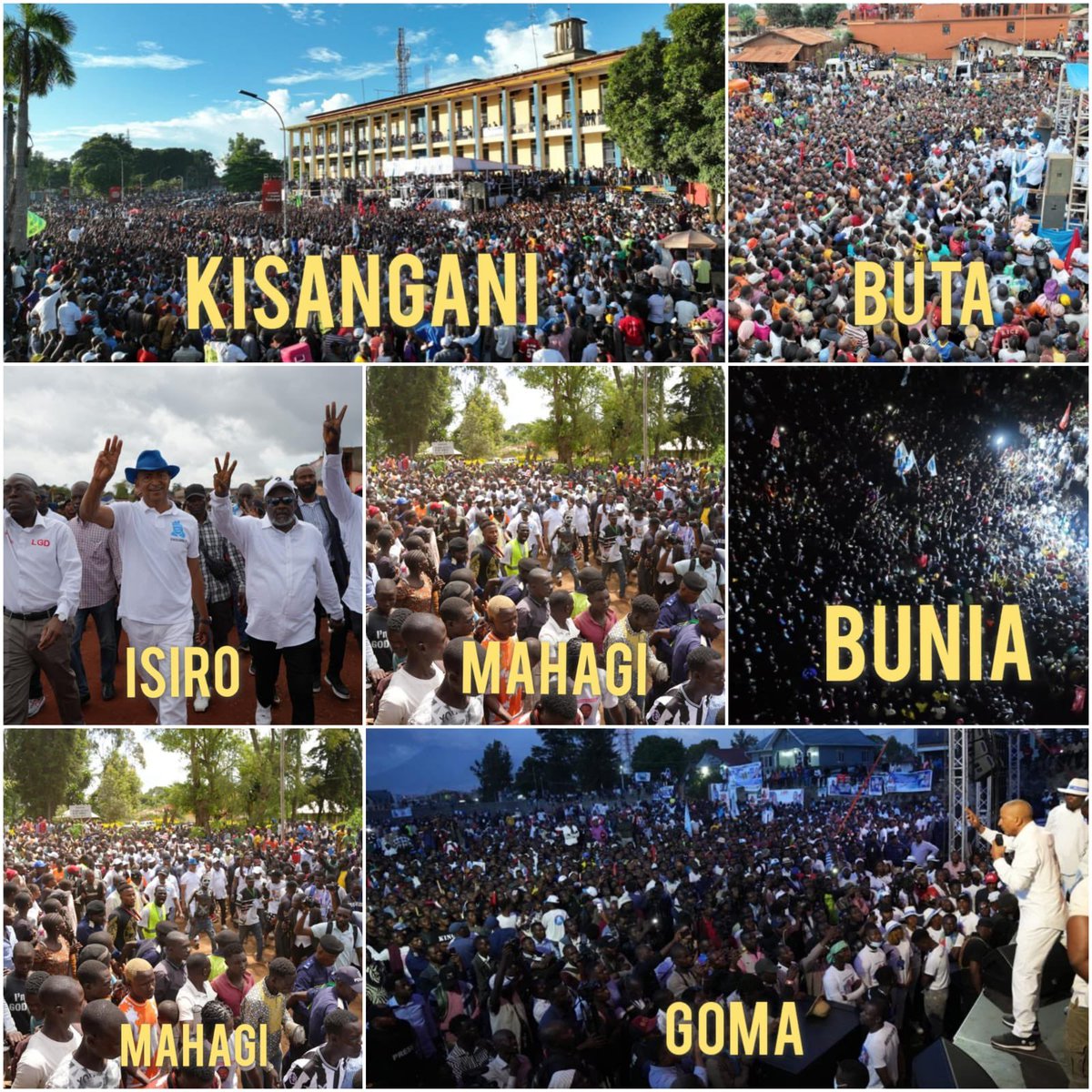 MagloireKabwe's tweet photo. #RDC
#Lubumbashi
Il n'y a rien d’impressionnant, sachant que @moise_katumbi a déjà fait cela à #Kisangani, #Buta, #Bunia, #Isiro, etc.
Pas d’union sacrée, pas d'allié politique pour ça !

#laconquête… https://t.co/p3r53ZHeZK