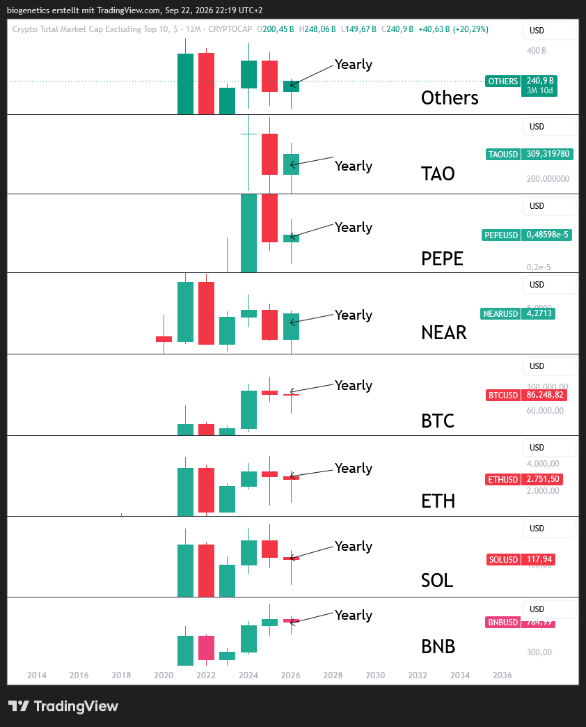 Crypto_Moe84's tweet photo. $Others 

Others, small/medium caps have no time 

Altseason https://t.co/bgWThn7wkT
